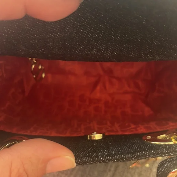 Dior Mini Bag in Black with Gold Details - Picture 11 of 14